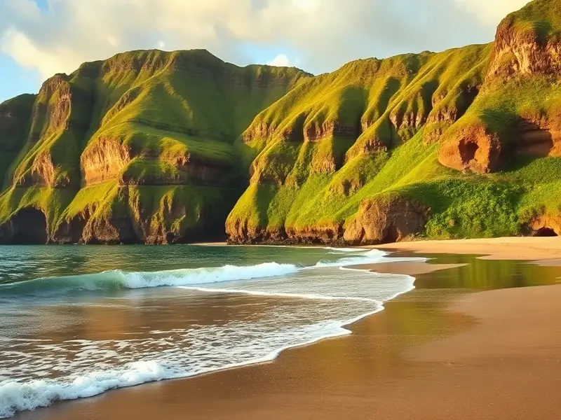 An east-side Kauai beach near Kapaa