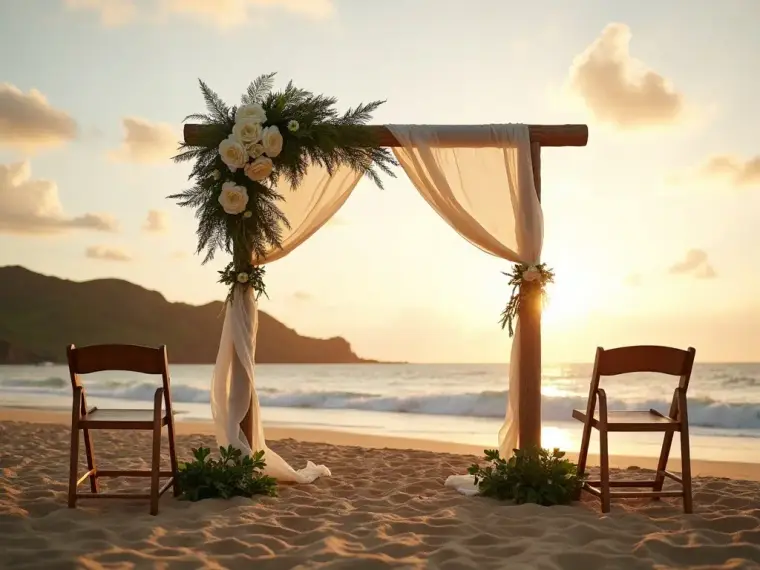 An Oahu beach setup, example 2